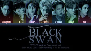 BTS (방탄소년단) - Black Swan (Original Version) (Color Coded Lyrics Han/Rom/Eng)