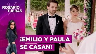 Rosario y Antonio van a la boda de Emilio | Capítulo 44 | Temporada 1 | Rosario Tijeras