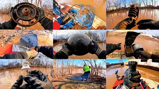 Magnet Fishing Gone Absolutely Wild - Dead Body, Game Warden, Drug Box & More INSANE Finds!!!