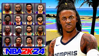 BEST Ja Morant Face Creation in NBA 2k24!