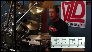 Drum Lesson - Basic Funk Groove - Vanz Drumming