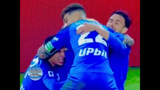 Juventus Napoli 0-1 Raspadori inquadratura dalla porta del Napoli, Meret, Zielinski, Kim, Osimhen