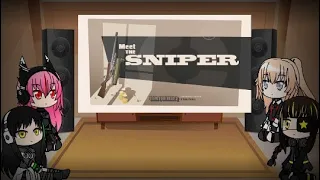 Girl's Frontline React to TF2 meet the Sniper