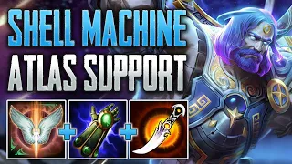 SAVING LIVES! Atlas Support Gameplay (SMITE Conquest A-Z)