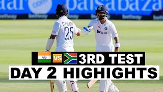 Day 2: Stumps : South Africa vs India, 3rd Test Highlights || Proteas vs India | 3rd TEST HIGHLIGHTS