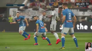 JUVENTUS VS NAPOLI PES 2020 | GAME PLAY