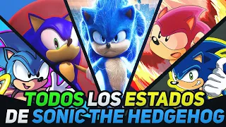 TODOS LOS ESTADOS DE SONIC THE HEDGEHOG | Ryuko Shion