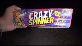 Crazy Spinner - VULCAN FIREWORKS - Kat F1 Bodenfeuerwirbel