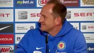 Torsten Lieberknecht spricht Spanisch: "Alles Gute, Pep!" | Braunschweig - FC Bayern München 0:2