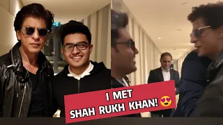 I MET SHAH RUKH KHAN! ❤️