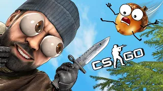 ЖЕЛУДЬ VS ГЛУПЫЙ ТРОЛЛЬ - ПРЯТКИ CSGO