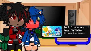 Sonic Characters React To TikToks || Angst || Sonadow?||
