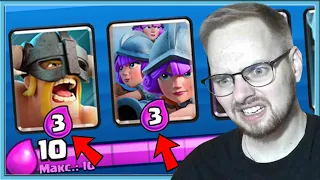 😨 WTF? ALL CARD FOR 3 ELIXIR! NEW MIRROR CHALLENGE / Clash Royale