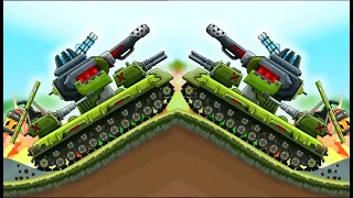 Battle of Tank Steel : This Tank is Fire Now - Best Damage Ever