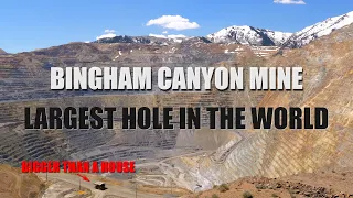 [4K] Largest Hole in the World - Bingham Canyon Mine - 60 fps