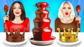 Schokolade VS echtes Essen CHALLENGE | Alltagsgegenstände als realistische Kuchen von RATATA COOL