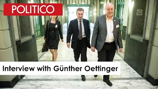 Interview with European Commissioner Günther Oettinger | Morgen Europa Live