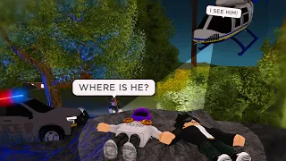 We Had To Hide From Police Helicopters.. They Were So Mad.. (Roblox)