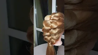 Braid hairstyle || Beautiful braid for long hair || Красива плитка за дълга коса ||Прическа с плитка