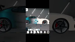 🥶DRIFT LIVERY DESIGN TUTORIAL FOR TOYOTA SUPRA IN CAR PARKING MULTIPLAYER NEW UPDATE 💀#shorts