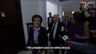 Posiedzenie klubu PiS z udziałem Jarosława Kaczyńskiego. "Prezes zawsze umie nas motywować"