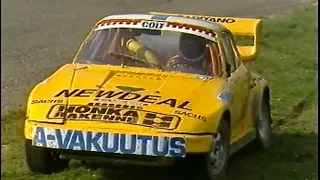 European Rallycross 1985 Estering Buxtehude Germany Division 2 Highlights Schanche Alamaki Arnesson.