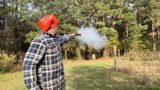 Shooting the Kentucky pistol