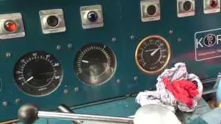 Inside a Class 50 locomotive