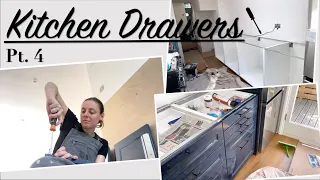 Assembling and Fitting the Drawers + Catch Up With Me // Kitchen pt. 4 // Creating Home