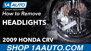 How to Replace Headlights 07-11 Honda CR-V