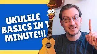 The ULTIMATE Beginner Ukulele Lesson in 1 Minute!