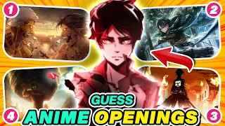 🔥CAN YOU GUESS THE ANIME OPENING BY 4 PICTURES 🌟 [Hard - Super Easy] - TOP ANIME QUIZ