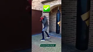 Basics boxing footwork