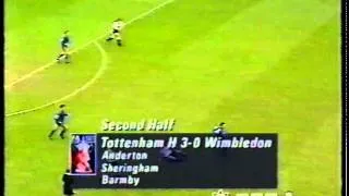 1992-93 FA CUP - Tottenham v Wimbledon
