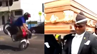 MOTO FAILS - (COFFIN DANCE - MEME COMPILATION)