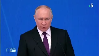 Poutine : "Nous avons des armes capables de vous atteindre" - Reportage #cdanslair 29.02.2024