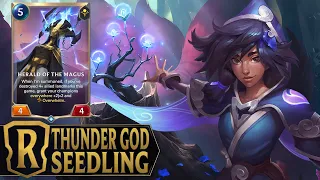 Thunder God Seedling - Xerath & Taliyah Landmarks Deck - Legends of Runeterra Magic Misadventures