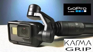 GoPro Karma Grip Gimbal Stabilizer Unbox and Features
