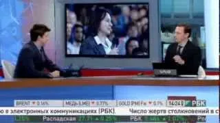 Андрей Сапунов. Рынок онлайн. РБК. 19.12.2013. Часть 1