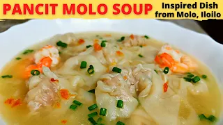 How to Cook PANCIT MOLO | Molo SOUP | Molo Wrapping Technique | Ilonggo's Dish | Wonton Soup