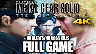 Metal Gear Solid: Twin Snakes (2004) FULL GAME | No Alerts/No Boss Kills/Otacon Ending【4K UHD】