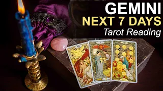 GEMINI NEXT 7 DAYS TAROT READING "GOOD NEWS GEMINI" #tarotreading