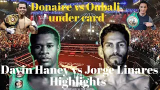 HIGHLIGHTS | DEVIN HANEY VS JORGE LINARES  | DAZN BOXING