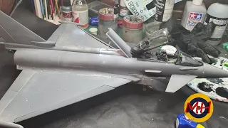 Eurofighter Typhoon 1/32 Revell, Model build part 1