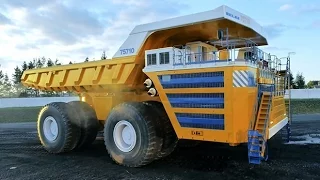 The world’s largest dump truck, the BelAZ 75710 | Extraordinary Engineering