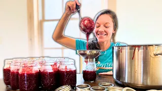 SECRETS to Make the Best Raspberry Jam EVER (Food for Winter Part 2)