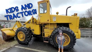 Kids and Tractors - Construction Vehicles for Kids |  Asphalt Paver!