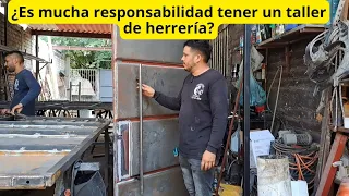 ¿Es mucha responsabilidad tener un taller de herrería? Experiencias del herrero.