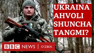 Янгиликлар: Украина ҳолдан тойдими - энди нима бўлади? Россия Ukraina Yangiliklar BBC News O'zbek