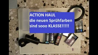 ACTION HAUL, die neuen Sprühfarben sind sooooo Klasse!!!!!!!